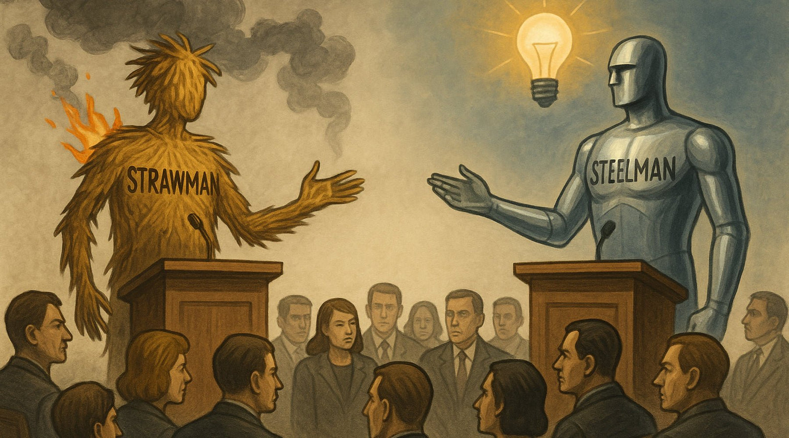 Steelman vs. Strawman: The Discipline of Arguing Honestly - Libertarian Country