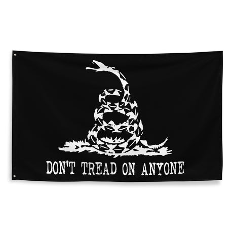 Don't Tread on Anyone Flag by Libertarian Country