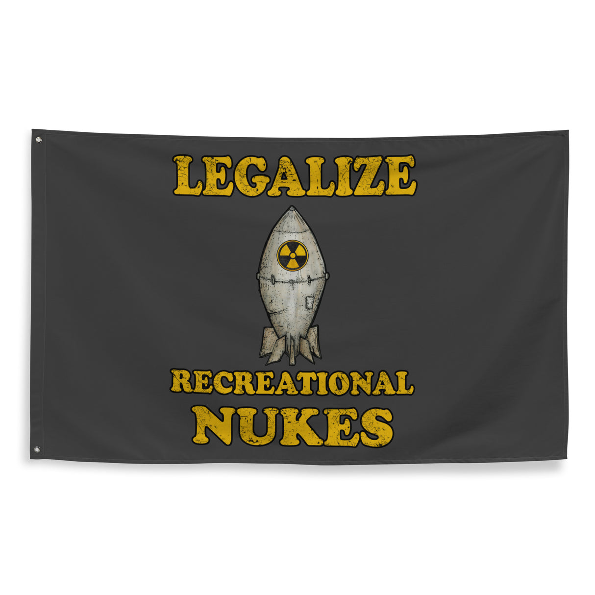 Legalize Recreational Nukes Flag by Libertarian Country