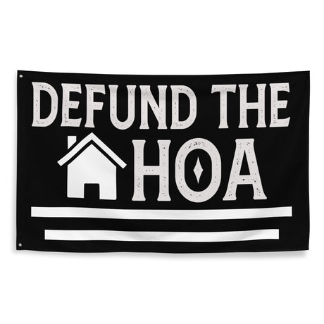 Defund The HOA Flag