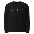 ANARCHIST // ACT Organic Raglan Embroidered Sweatshirt