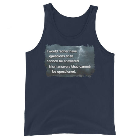 Answers That Cannot Be Questioned Premium Tank Top