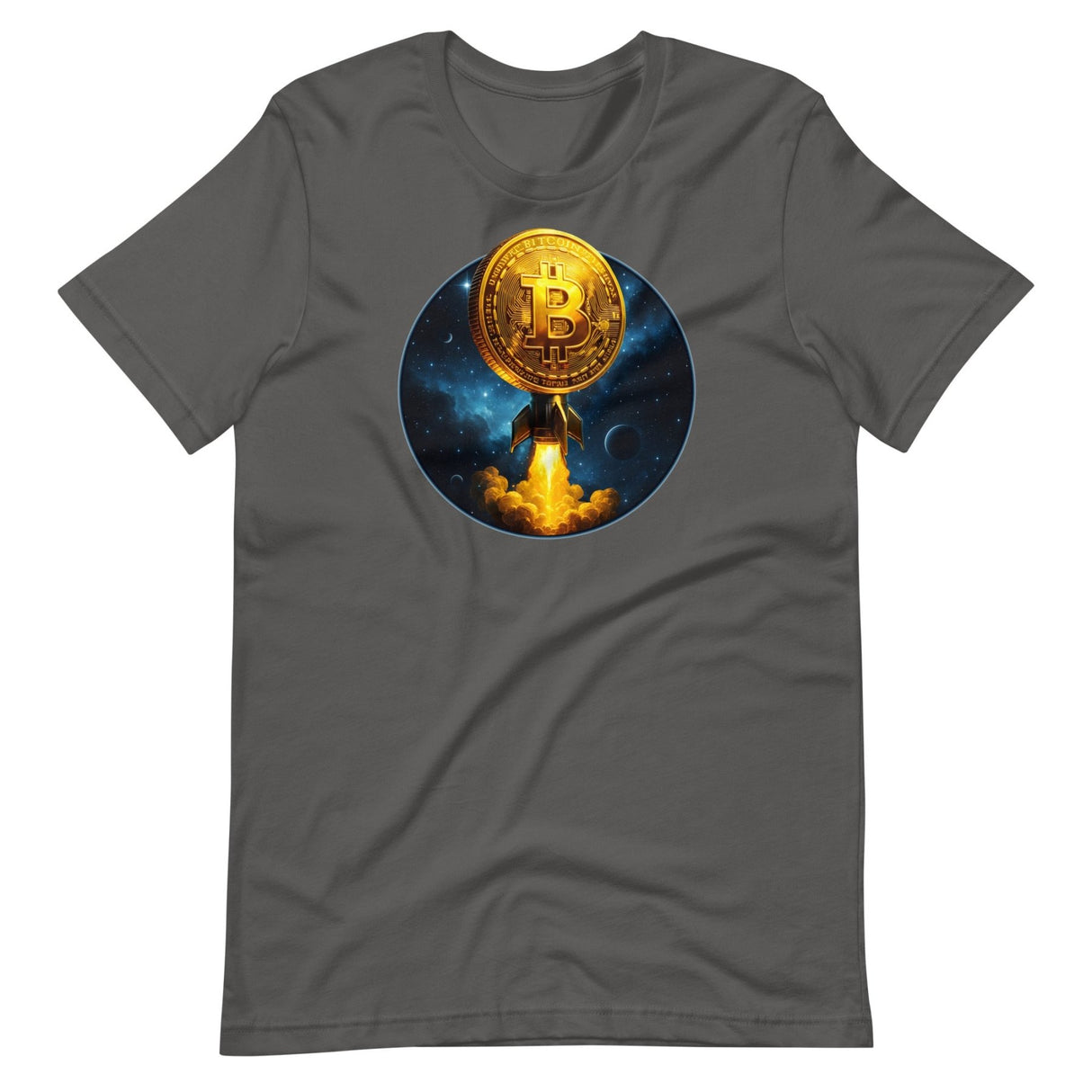 Bitcoin Rocket Coin Shirt