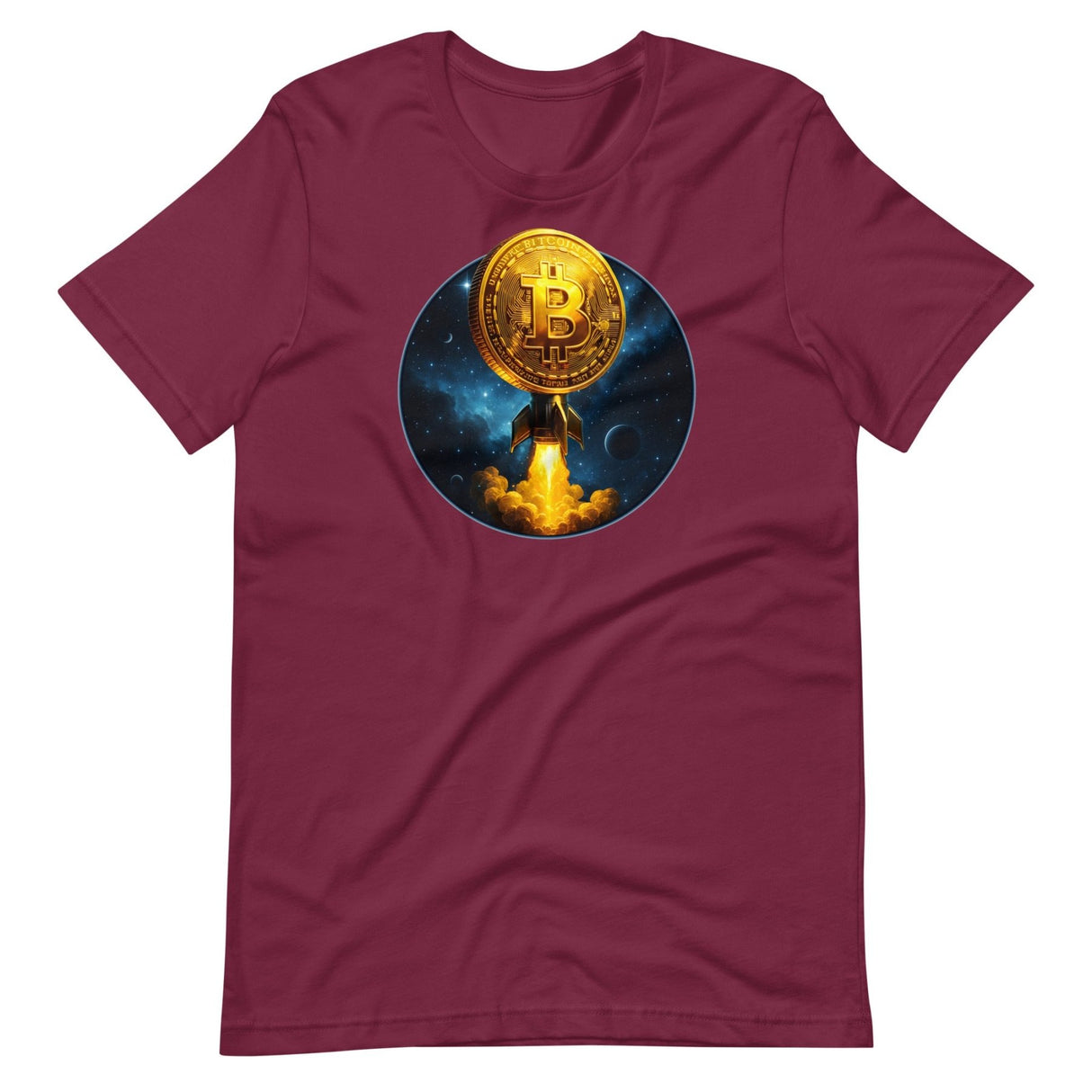 Bitcoin Rocket Coin Shirt
