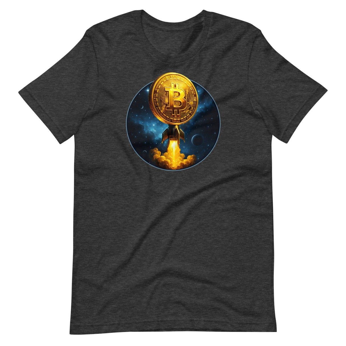Bitcoin Rocket Coin Shirt