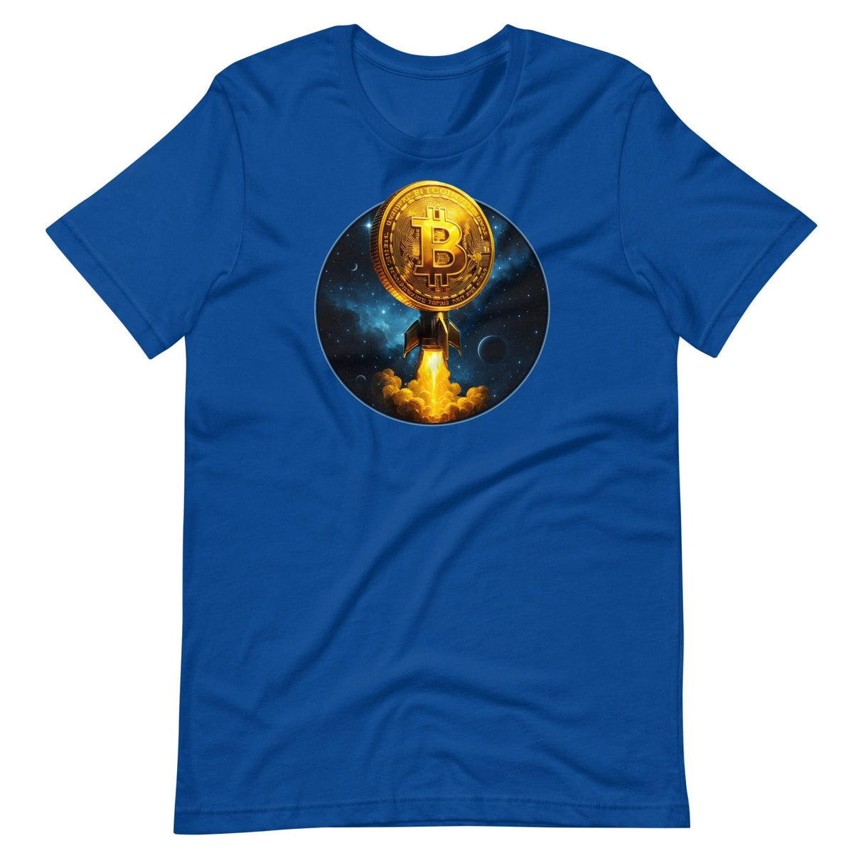 Bitcoin Rocket Coin Shirt