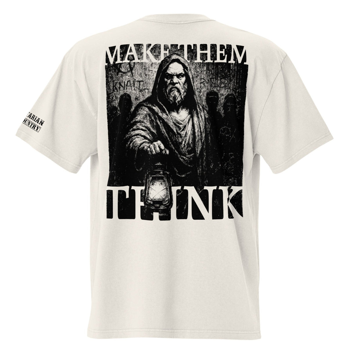 CORRUPT THE YOUTH // MAKE THEM THINK Oversized Tee