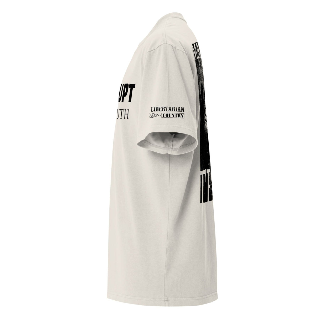 CORRUPT THE YOUTH // MAKE THEM THINK Oversized Tee