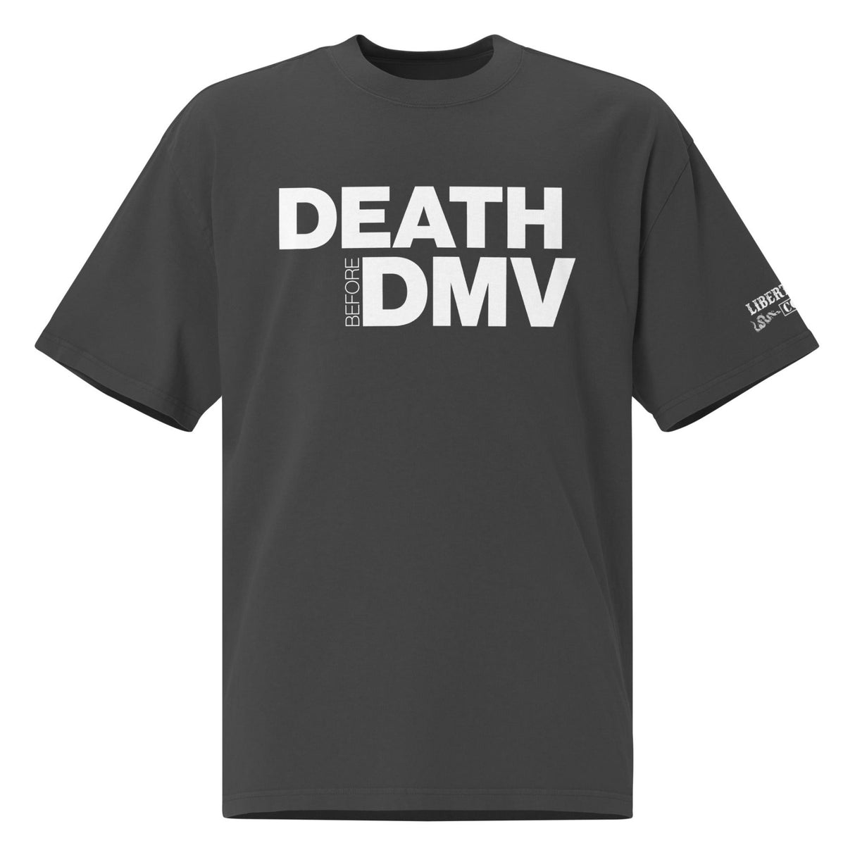 DEATH BEFORE // DMV Oversized Tee