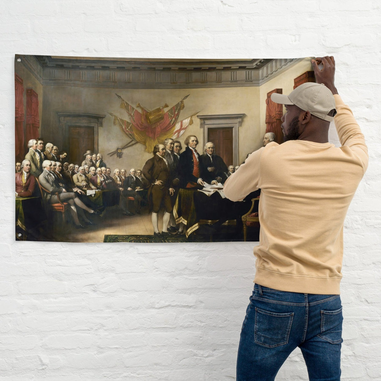 Declaration of Independence Flag