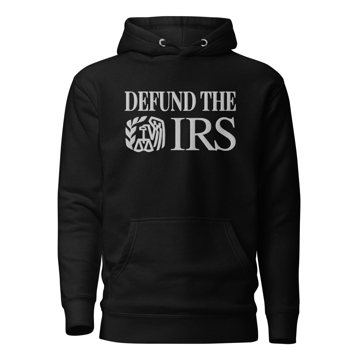 Defund The IRS Embroidered Hoodie