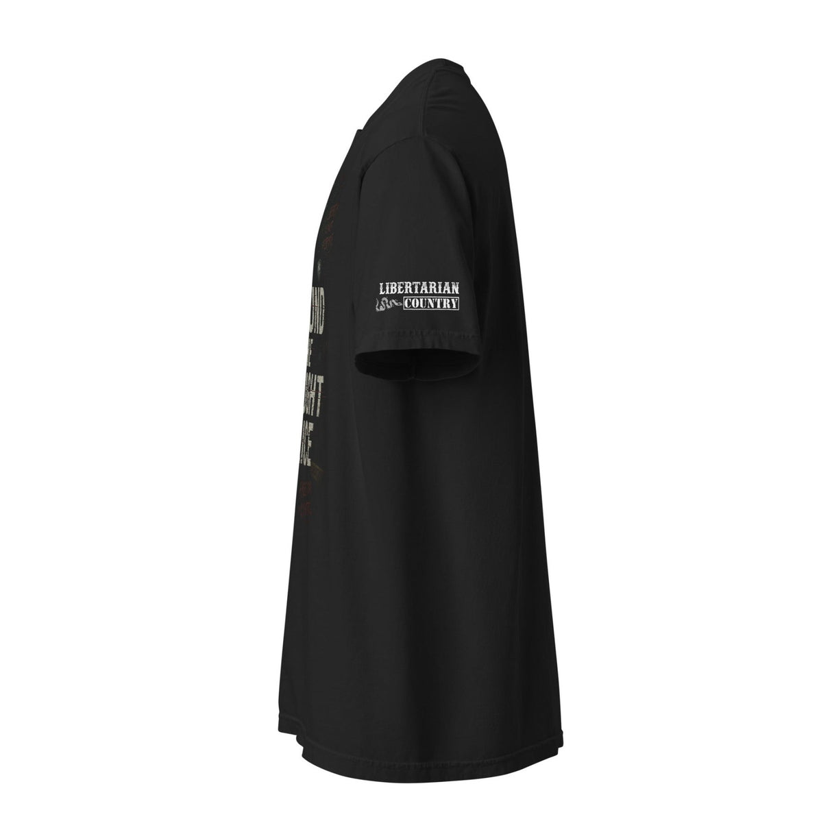 Defund The Thought Police Garment - Dyed Heavyweight Shirt