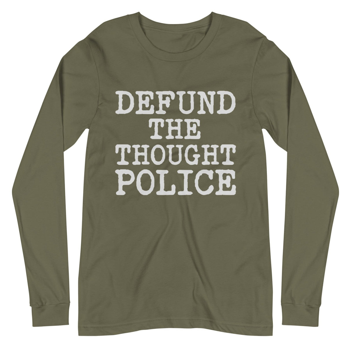 Defund The Thought Police Premium Long Sleeve Shirt