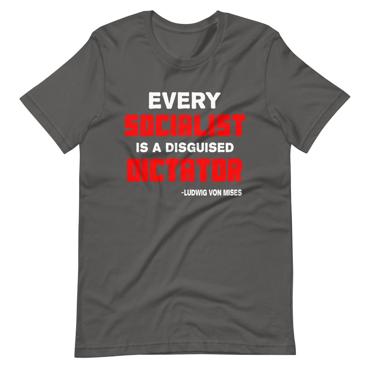 Every Socialist is a Disguised Dictator Shirt