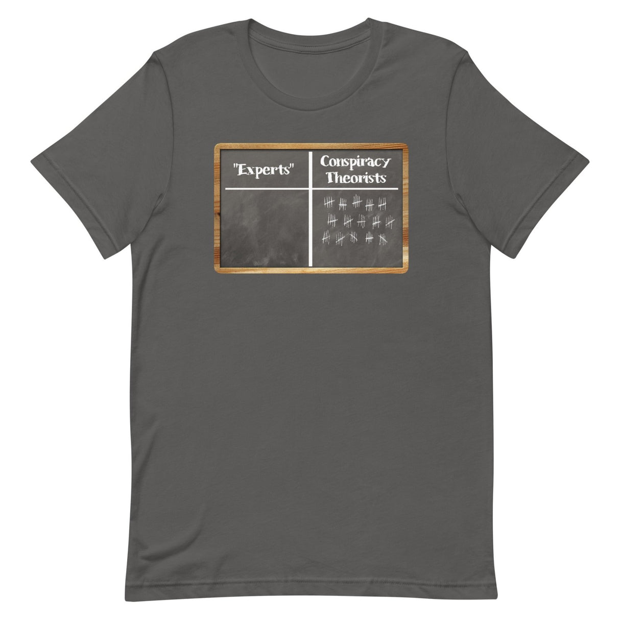 Experts Vs Conspiracy Theorists Scoreboard Shirt