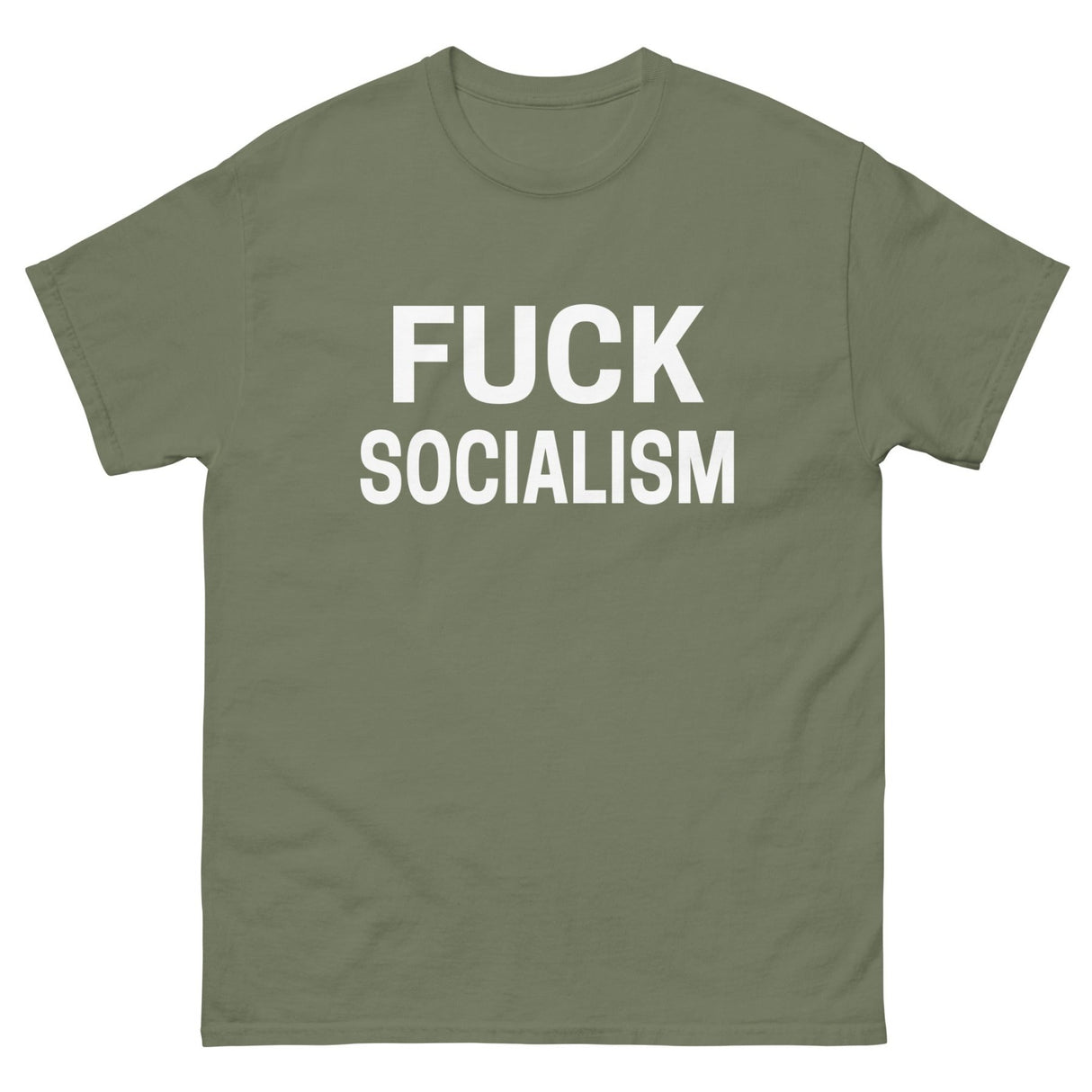 Fuck Socialism Heavy Cotton Shirt