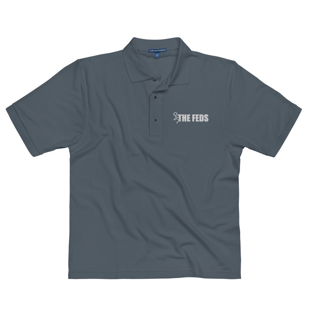 Fuck The Feds Embroidered Polo