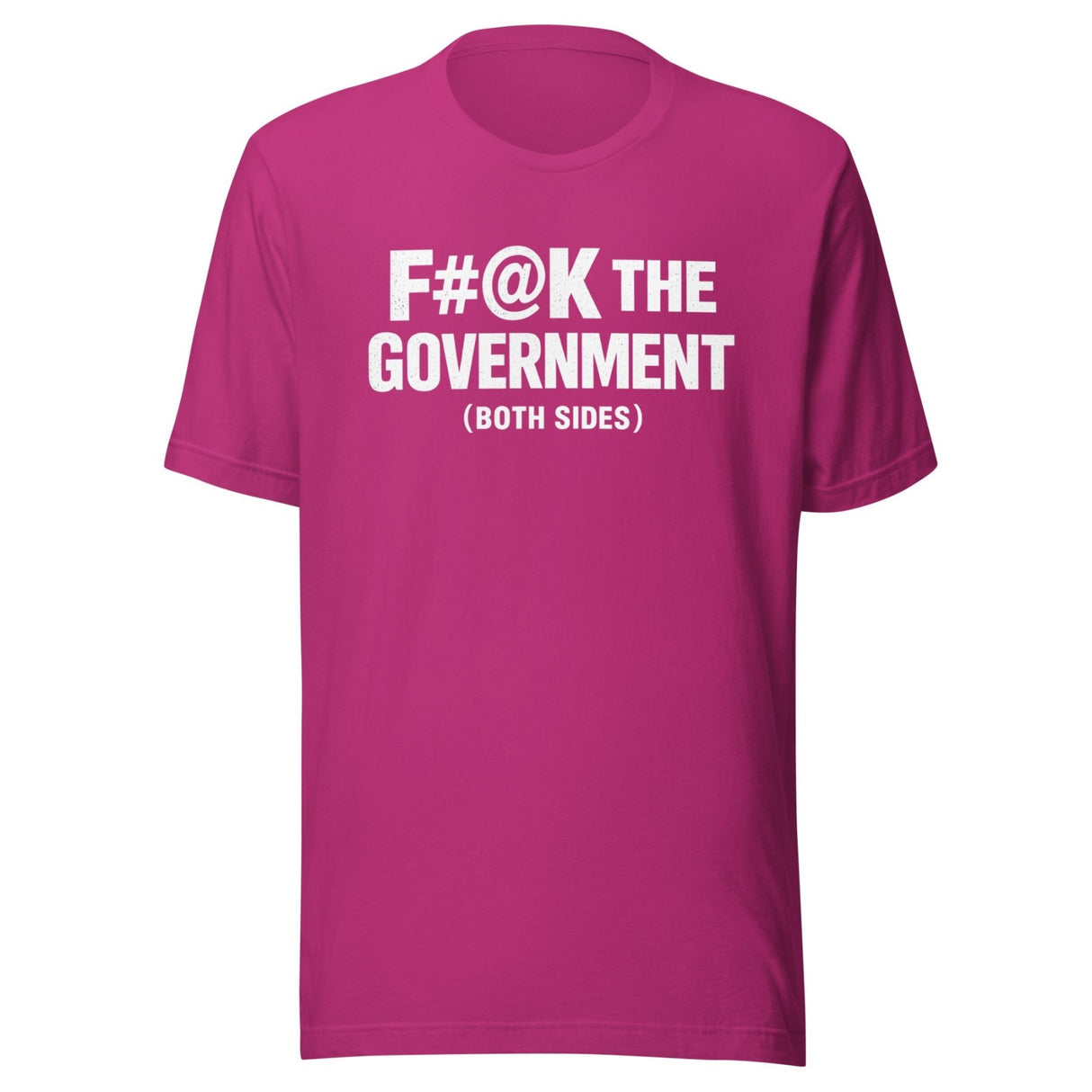 Fuck The Government Both Sides Shirt