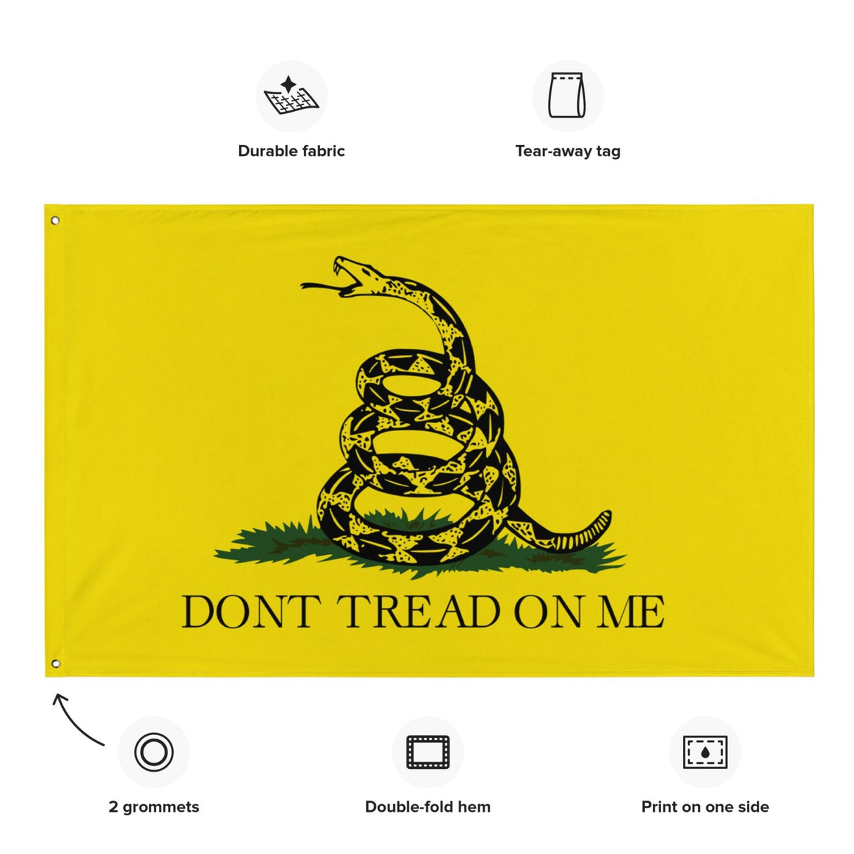 Gadsden Don't Tread On Me Flag