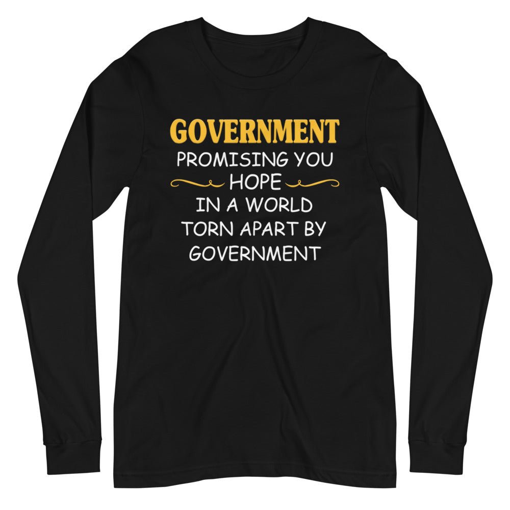 Government Promising Hope Premium Long Sleeve Shirt
