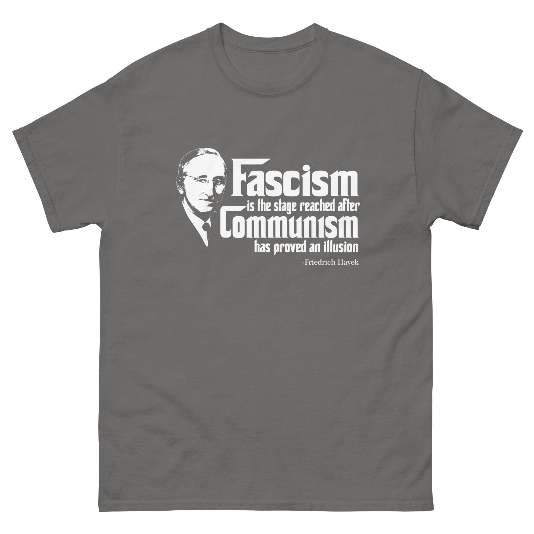 Hayek Anti - Communism Heavy Cotton Shirt