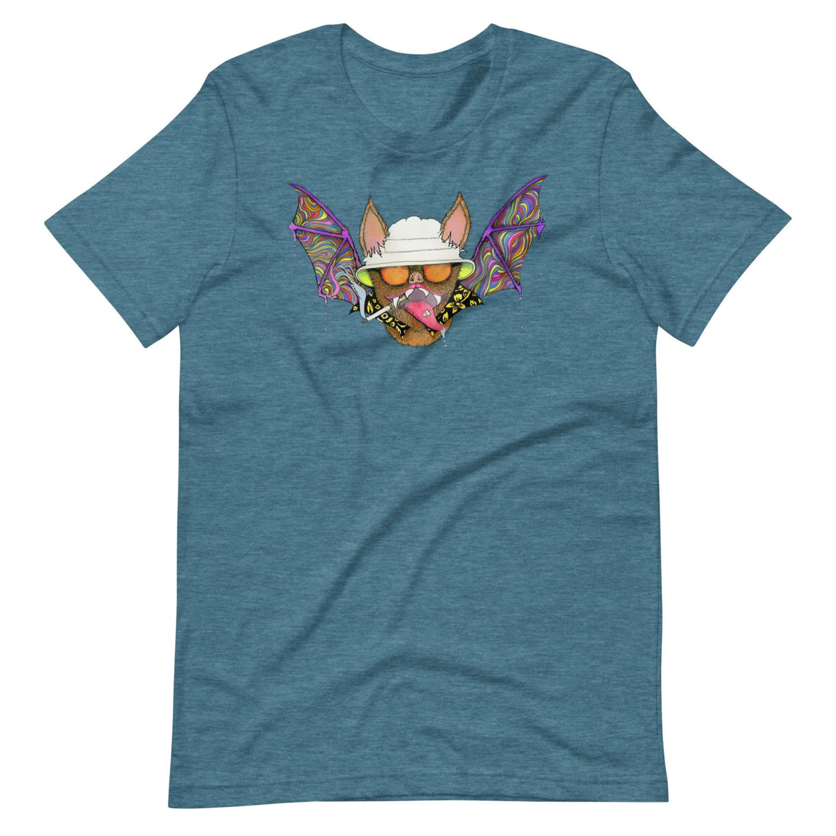 Hunter S. Thompson Psychedelic Bat Shirt