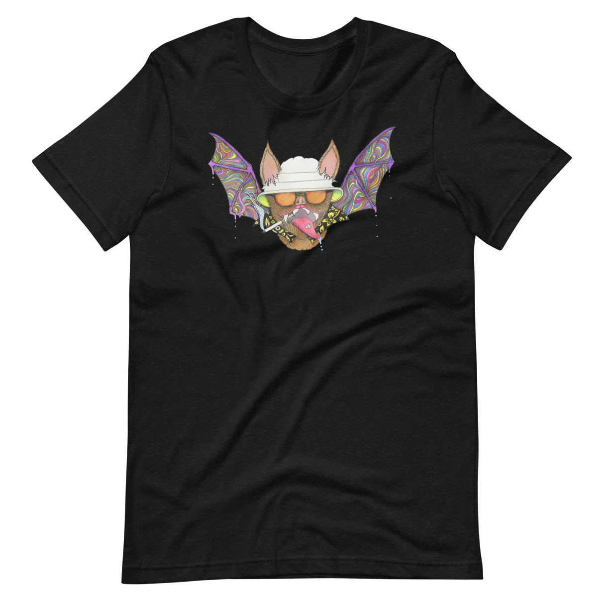 Hunter S. Thompson Psychedelic Bat Shirt