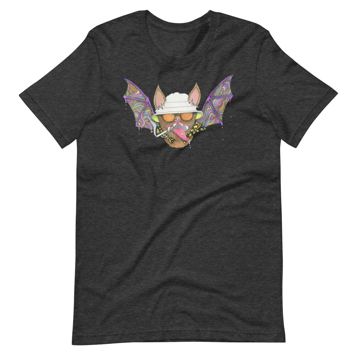Hunter S. Thompson Psychedelic Bat Shirt