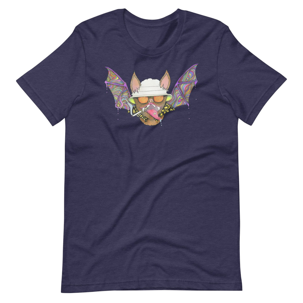 Hunter S. Thompson Psychedelic Bat Shirt