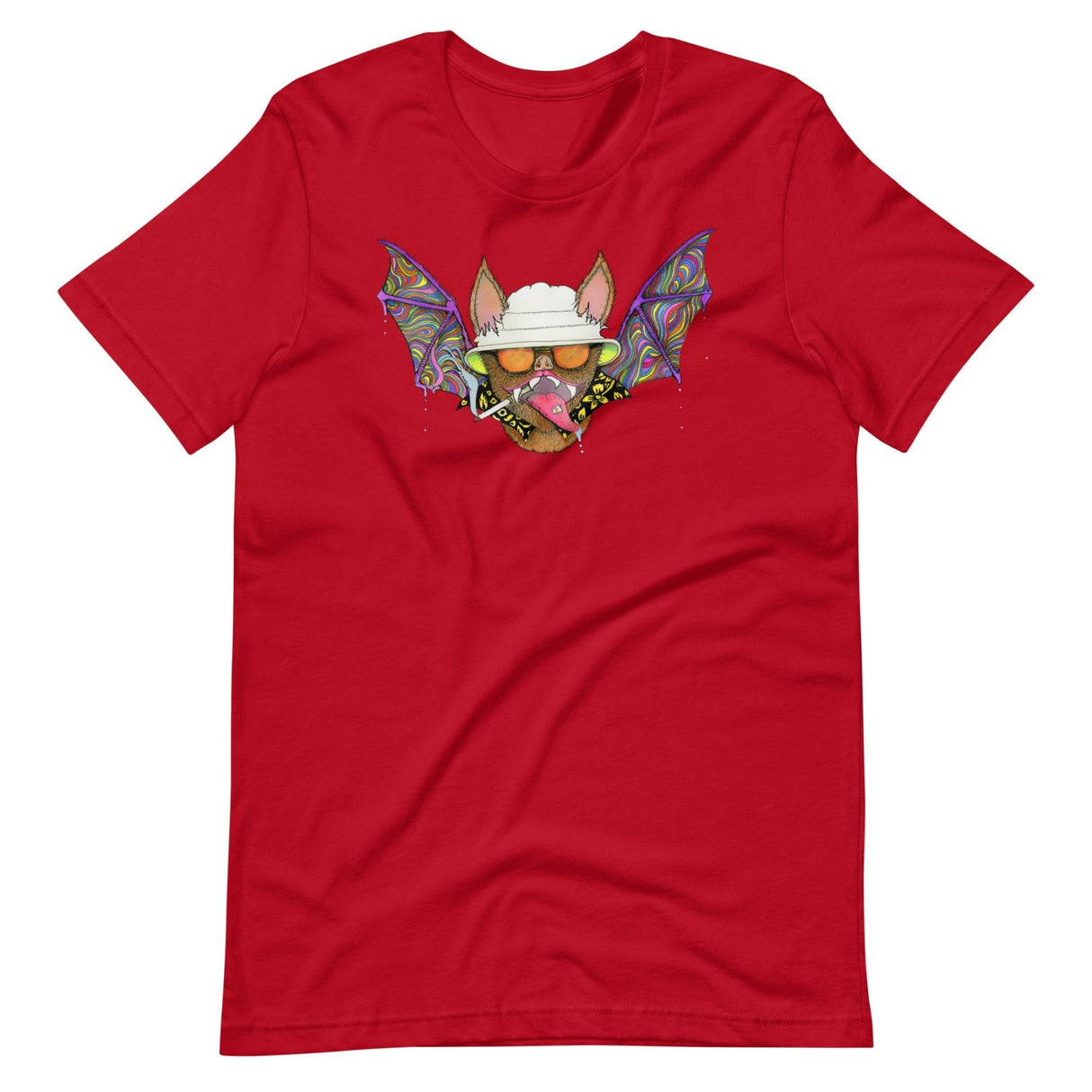 Hunter S. Thompson Psychedelic Bat Shirt