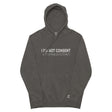 I DO NOT CONSENT // UNGOVERNABLE Pigment - Dyed Embroidered Hoodie