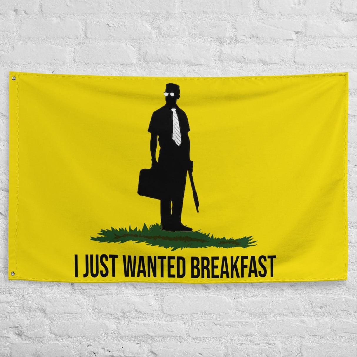 I Just Wanted Breakfast Flag
