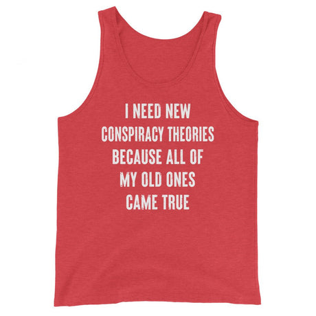 I Need New Conspiracy Theories Premium Tank Top