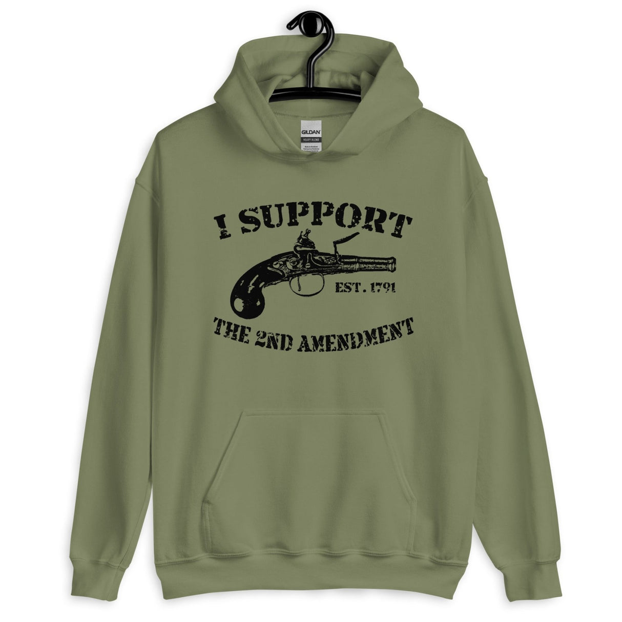 I Support The Second Amendment Hoodie