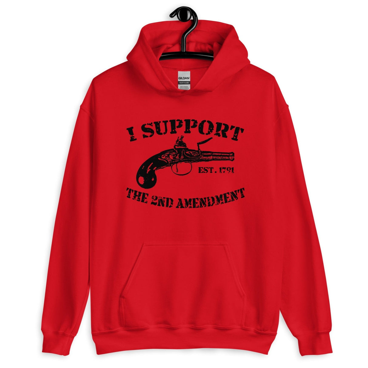 I Support The Second Amendment Hoodie