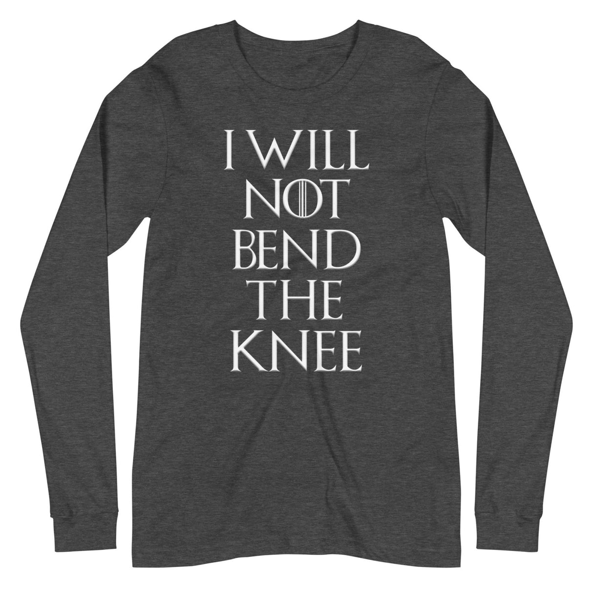 I Will Not Bend The Knee Premium Long Sleeve Shirt