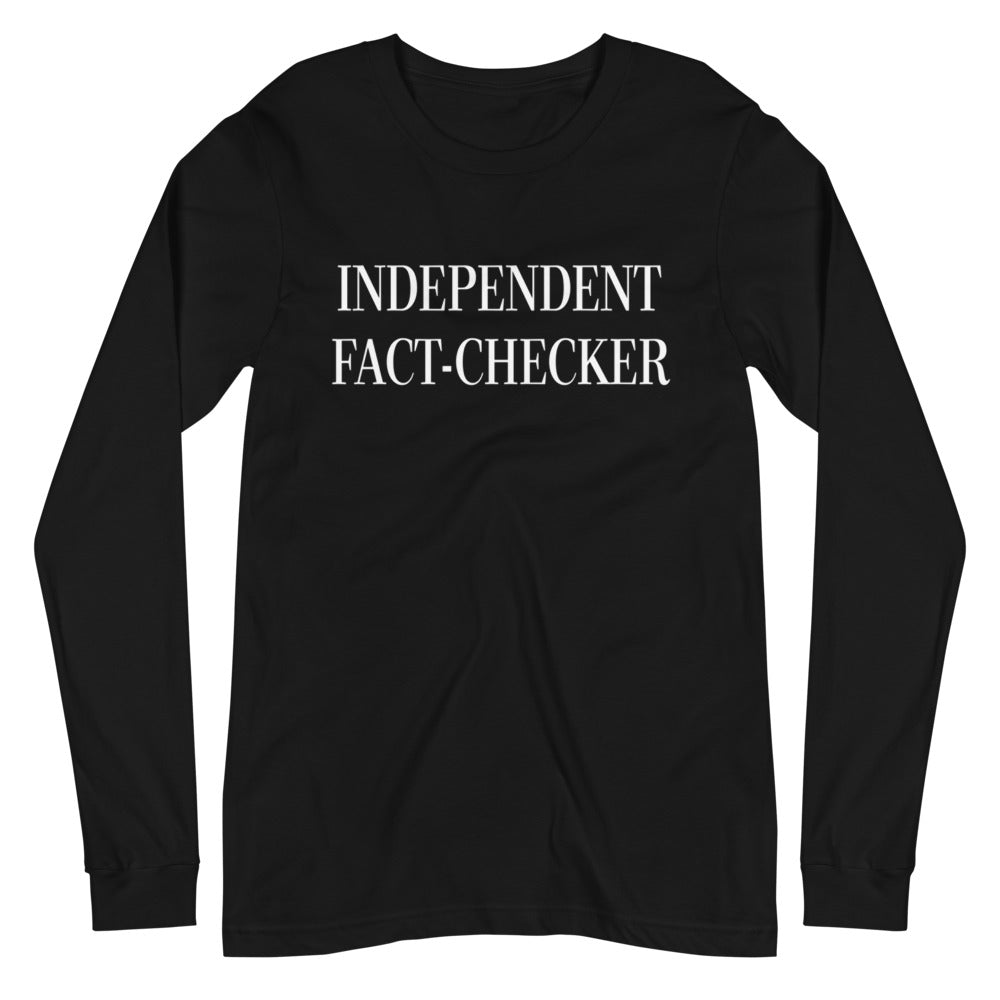 Independent Fact Checker Premium Long Sleeve Shirt