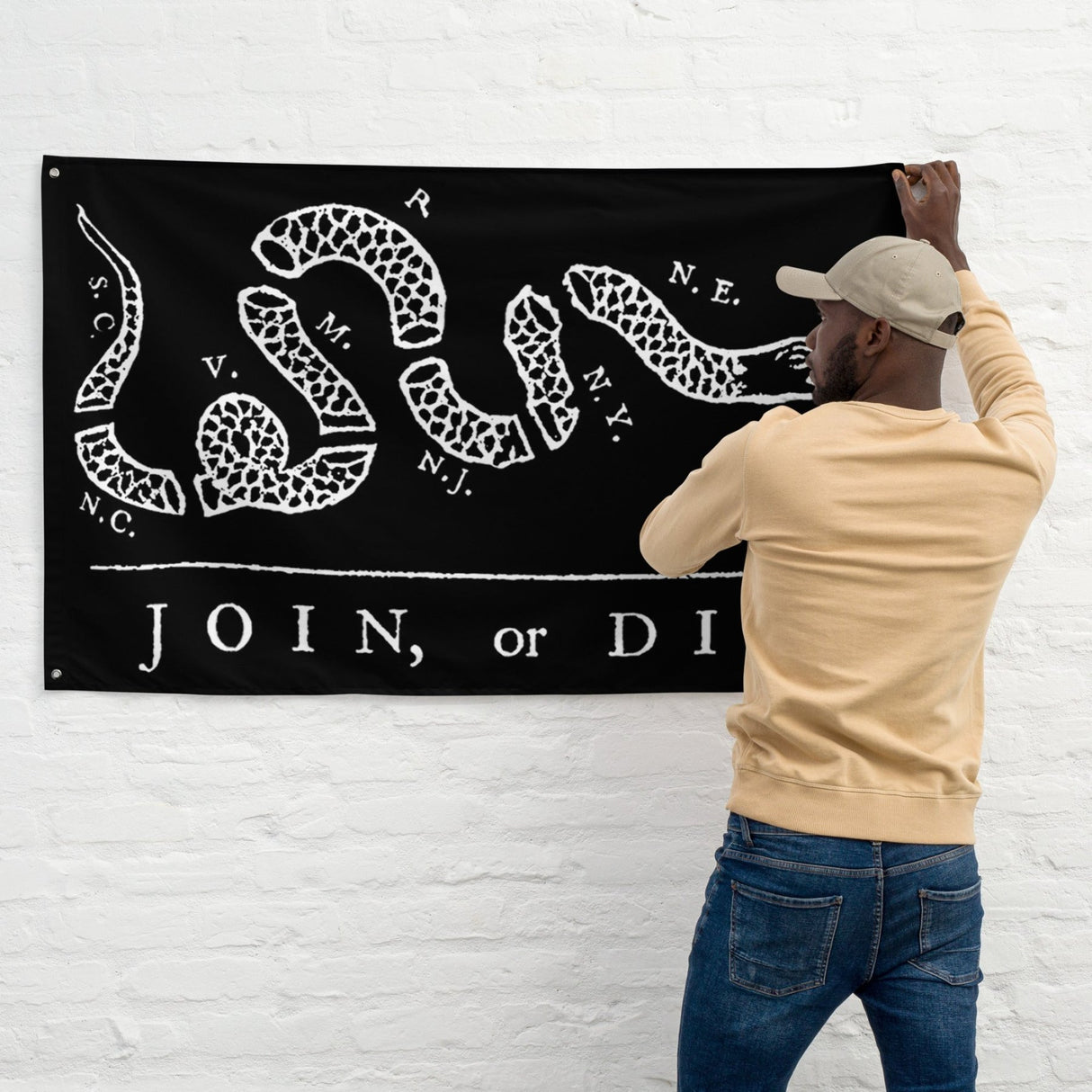 Join Or Die Flag
