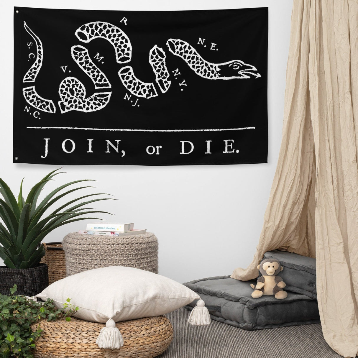 Join Or Die Flag