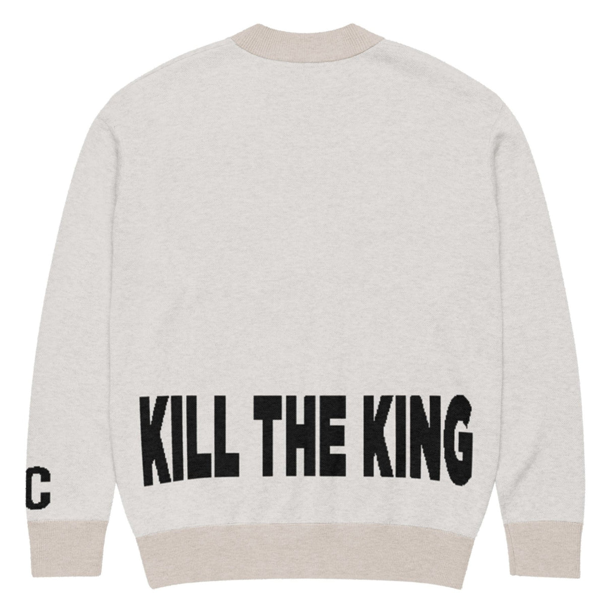 KILL THE KING Knitted Cardigan