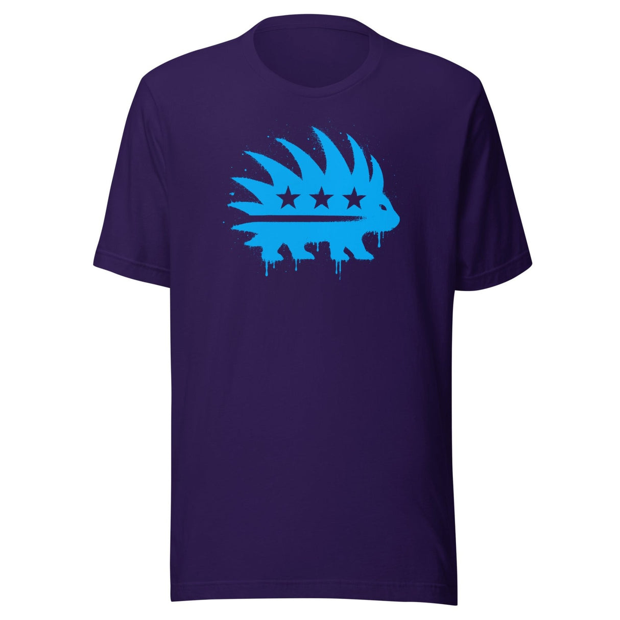 Libertarian Spray Painted Porcupine Shirt