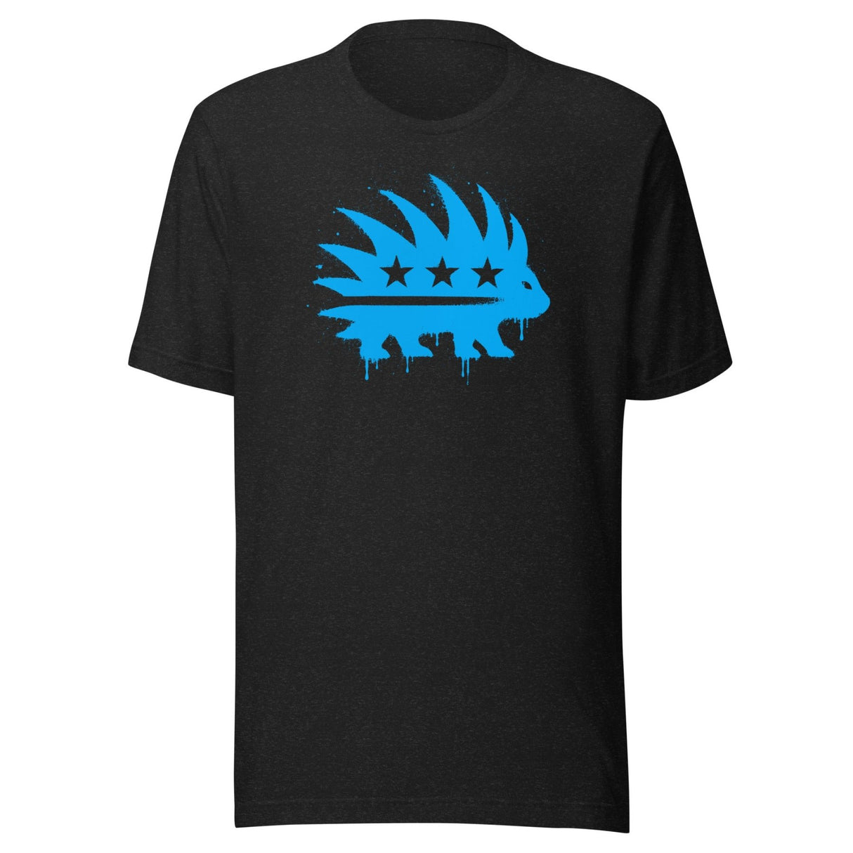 Libertarian Spray Painted Porcupine Shirt