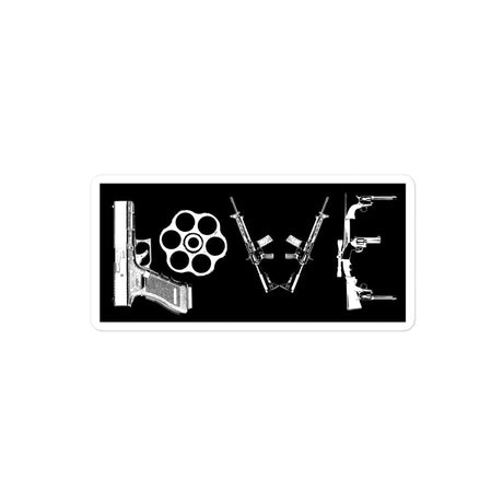 Love Gun Sticker
