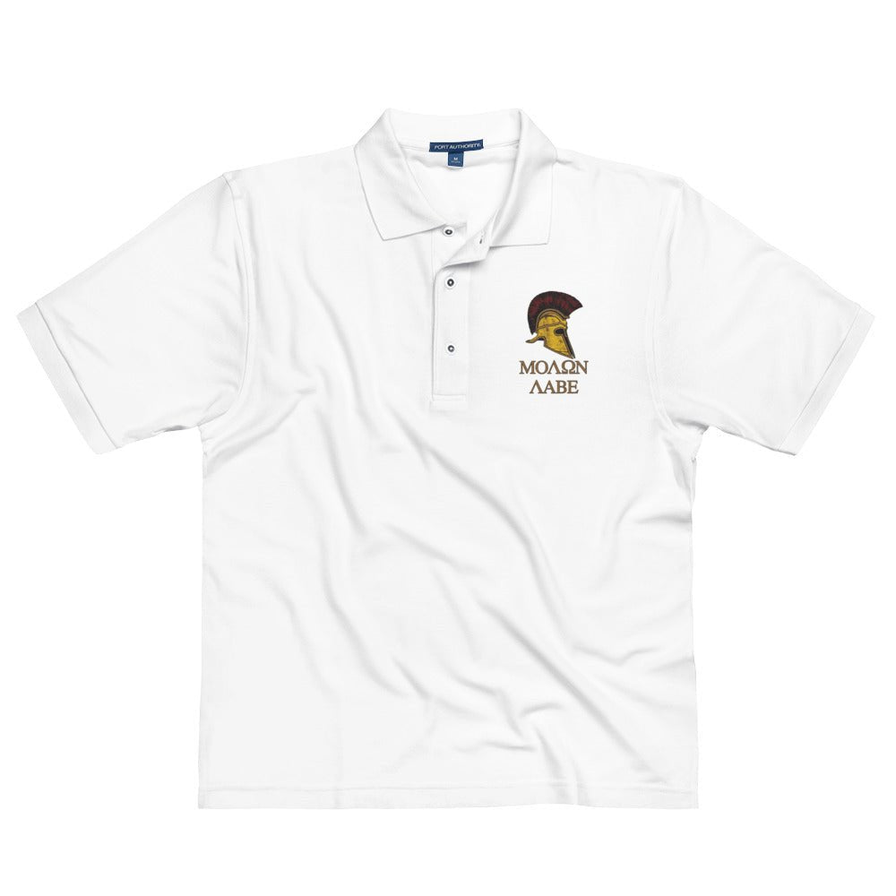 Molon Labe Embroidered Polo