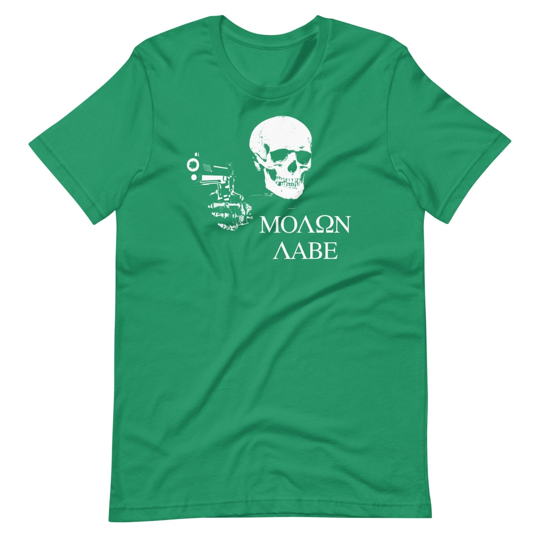 Molon Labe Skull Shirt