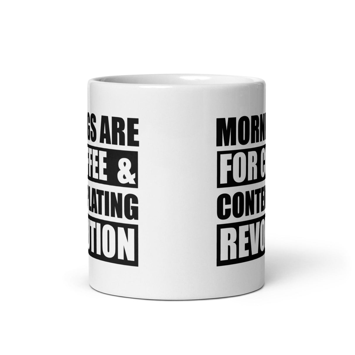 Mornings Are For Coffee And Contemplation Coffee Mug