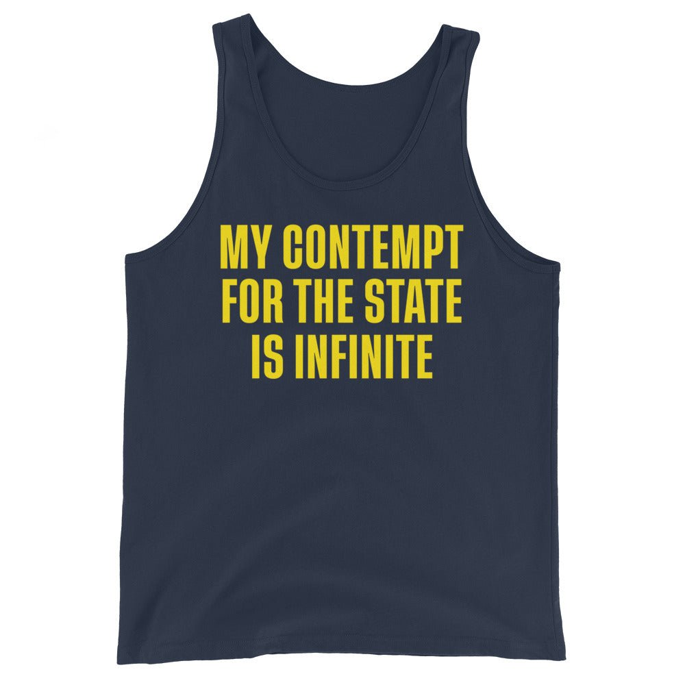 My Contempt For The State Is Infinite Tank Top