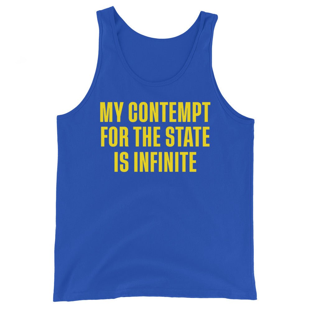 My Contempt For The State Is Infinite Tank Top