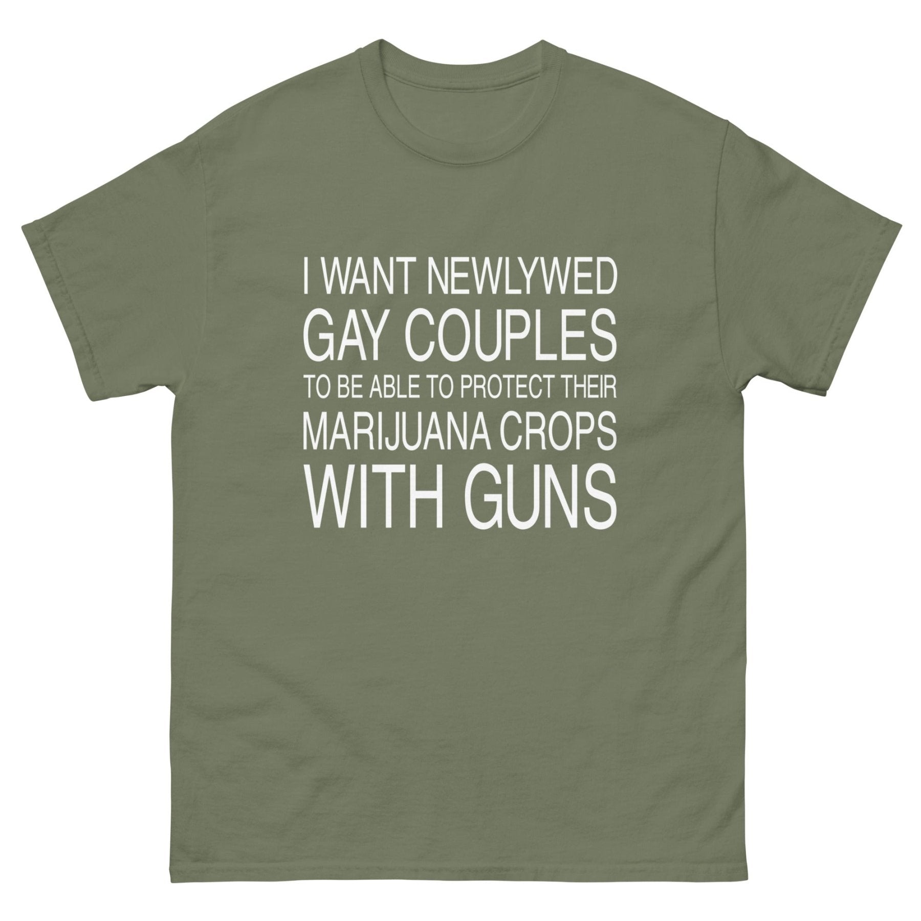 Newlywed Gay Couples Heavy Cotton Shirt
