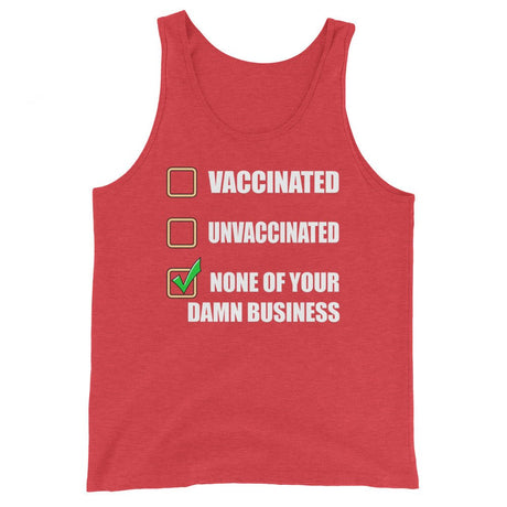 None of Your Damn Business Premium Tank Top